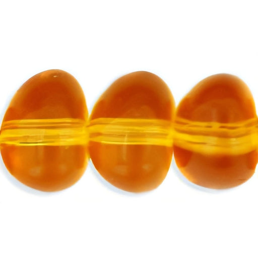 Czech Nuggets 8 x 6mm Topaz (25pcs)