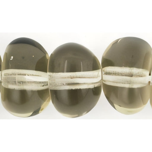 Czech Nuggets 8 x 6mm Black Diamond (25pcs)