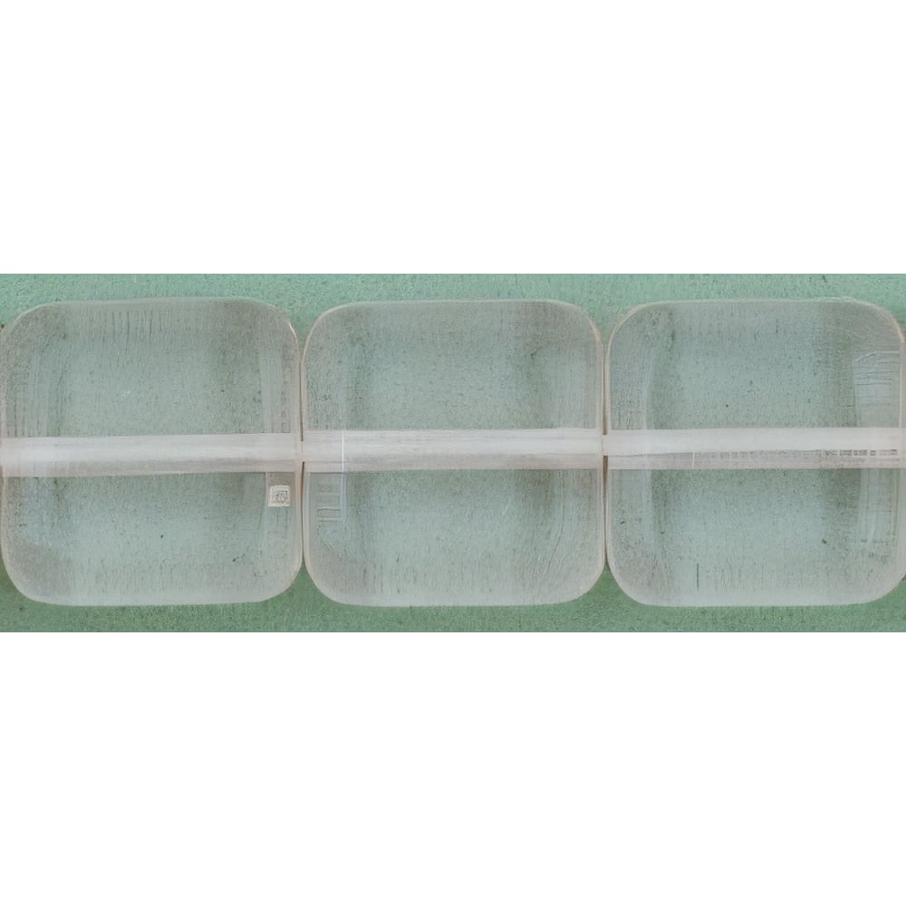 Czech Flat Squares 9mm Lt Rosaline (25pcs)