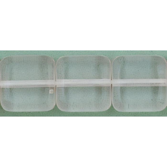 Czech Flat Squares 9mm Lt Rosaline (25pcs)