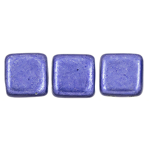 Czech CzechMates Tile Bead 6mm ColorTrends: Saturated Metallic Ultra Violet (50pcs)