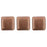 Czech CzechMates Tile Bead 6mm ColorTrends: Sueded Gold Ash Rose (50pcs)