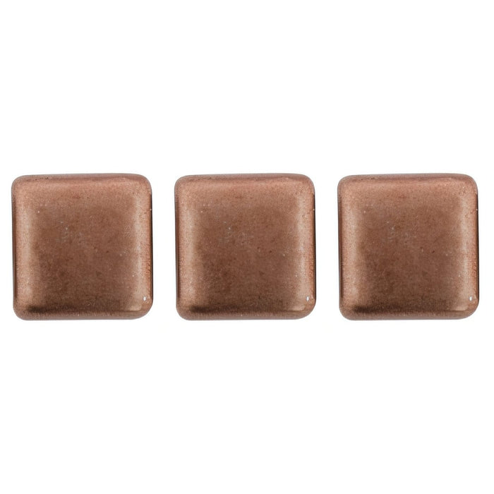 Czech CzechMates Tile Bead 6mm ColorTrends: Sueded Gold Ash Rose (50pcs)