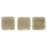 Czech CzechMates Tile Bead 6mm Halo - Linen (50pcs)