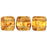 Czech CzechMates Tile Bead 6mm Crystal - Picasso (50pcs)