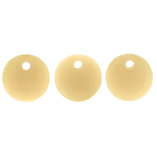 Czech Lentils 6mm Opaque Lt Beige (50pcs)