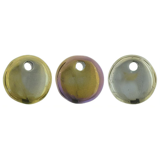 Czech Lentils 6mm Iris - Brown (50pcs)