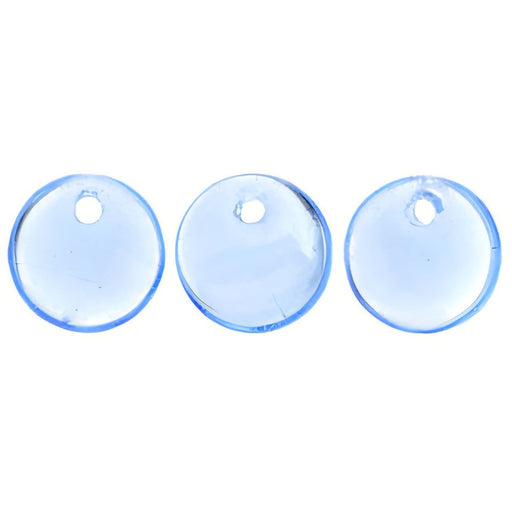 Czech Lentils 6mm Med Sapphire (50pcs)