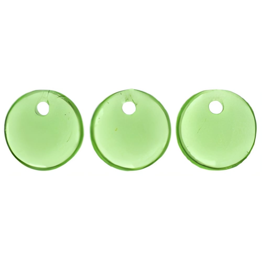 Czech Lentils 6mm Prairie Green (50pcs)