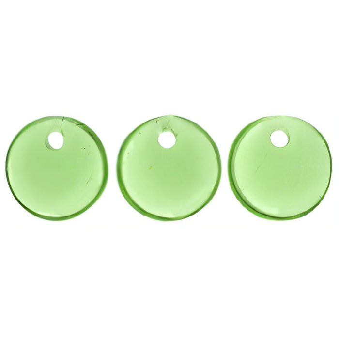 Czech Lentils 6mm Prairie Green (50pcs)