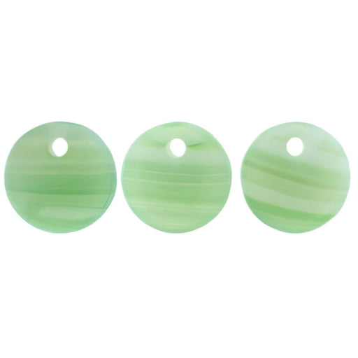 Czech Lentils 6mm Sea Foam (50pcs)