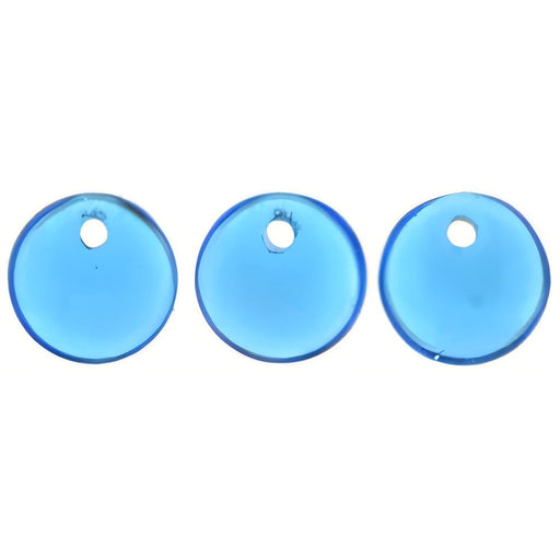 Czech Lentils 6mm Capri Blue (50pcs)