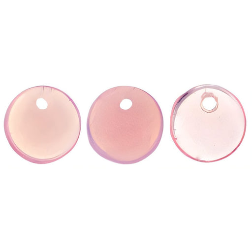 Czech Lentils 6mm Milky Pink (50pcs)