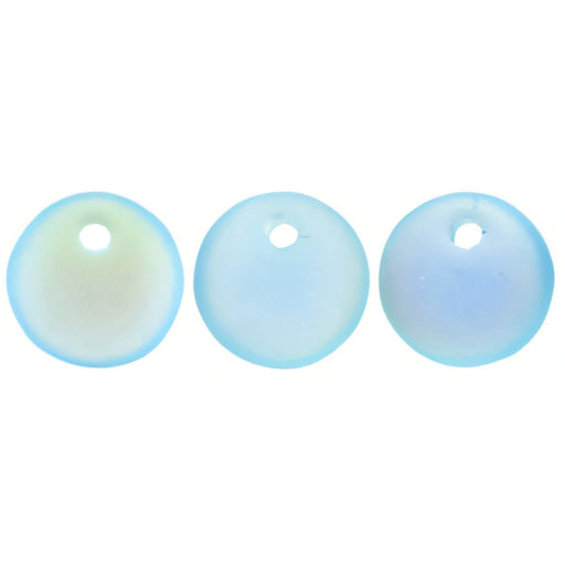 Czech Lentils 6mm Matte - Alexandrite AB (50pcs)