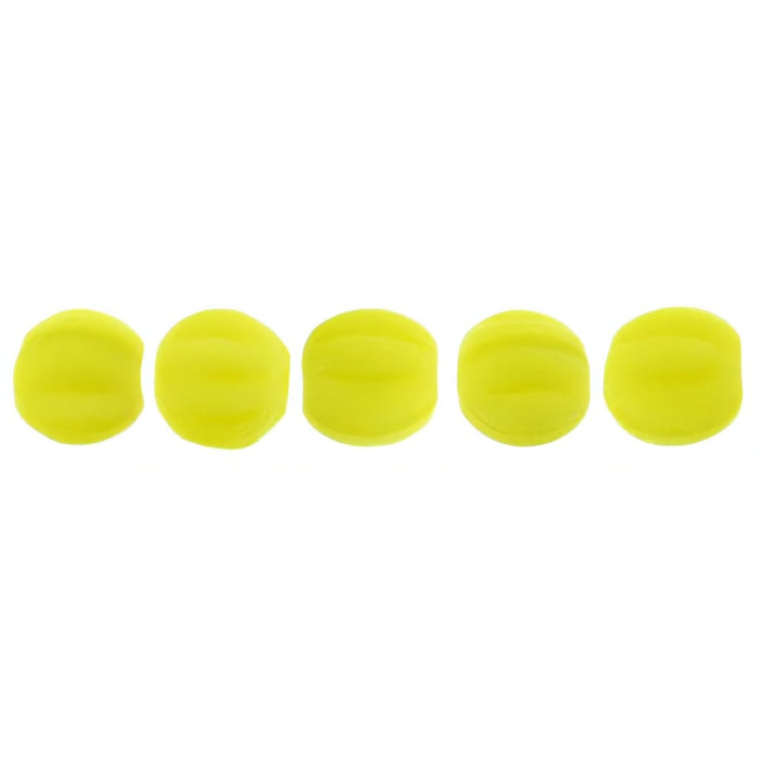 Czech Melon Round 3mm Matte - Chartreuse