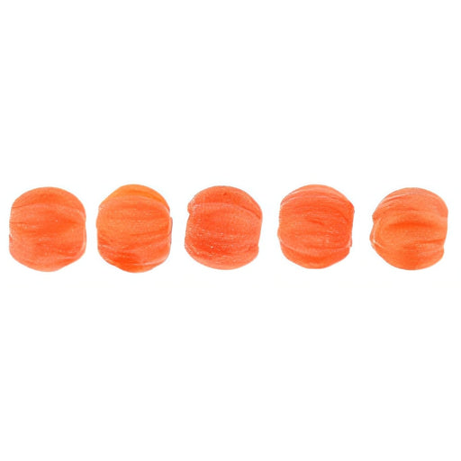 Czech Melon Round 3mm Sueded Gold Hyacinth