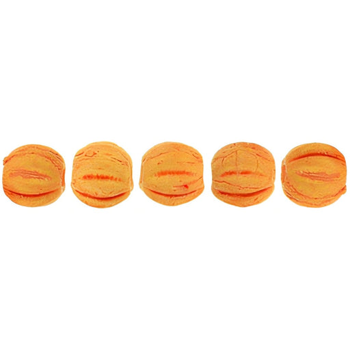 Czech Melon Round 3mm Pacifica - Tangerine