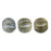 Czech Melon Round 4mm Matte - Iris - Brown
