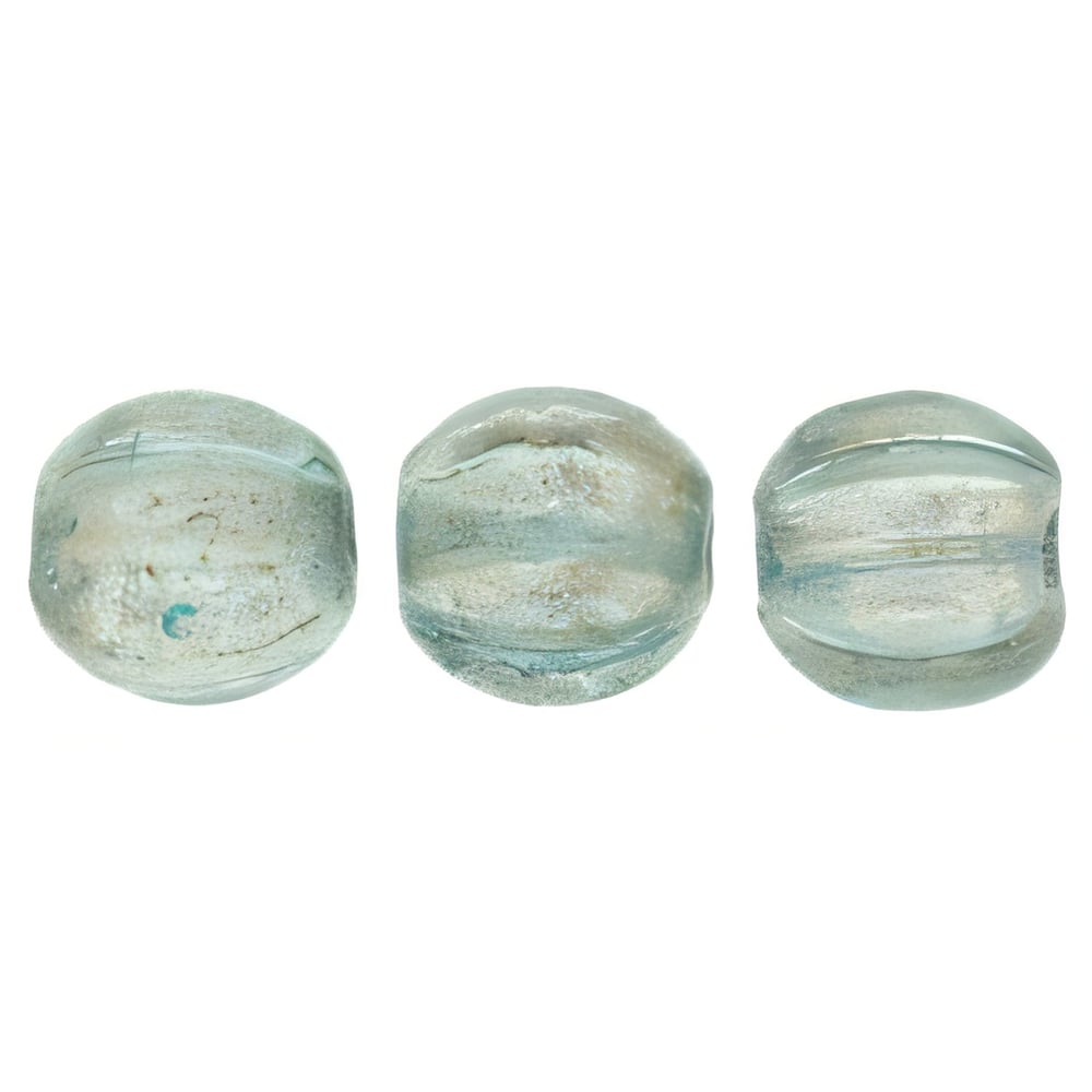 Czech Melon Round 5mm Halo - Heavens (50pcs)