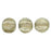 Czech Melon Round 5mm Halo - Linen (50pcs)