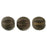 Czech Melon Round 5mm Matte - Dk Bronze (50pcs)