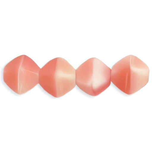 Czech Bicone 6 x 6mm Peaches and Cream (50pcs)