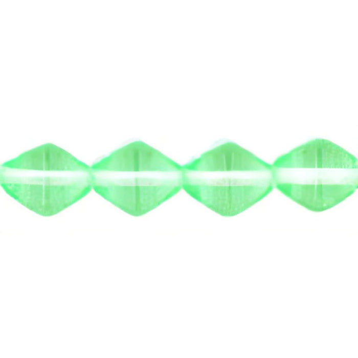 Czech Bicone 6 x 6mm Peridot (50pcs)