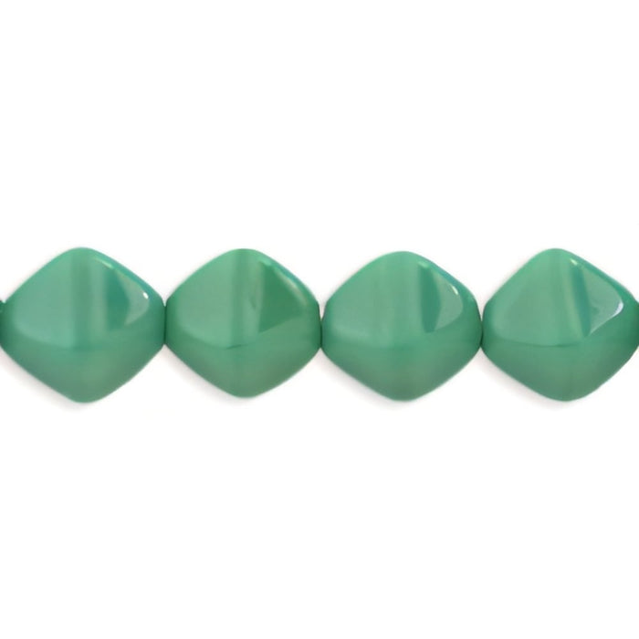 Czech Bicone 6 x 6mm Grass Green (50pcs)