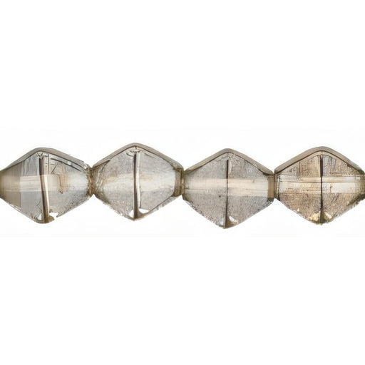 Czech Bicone 6 x 6mm Luster - Black Diamond (50pcs)