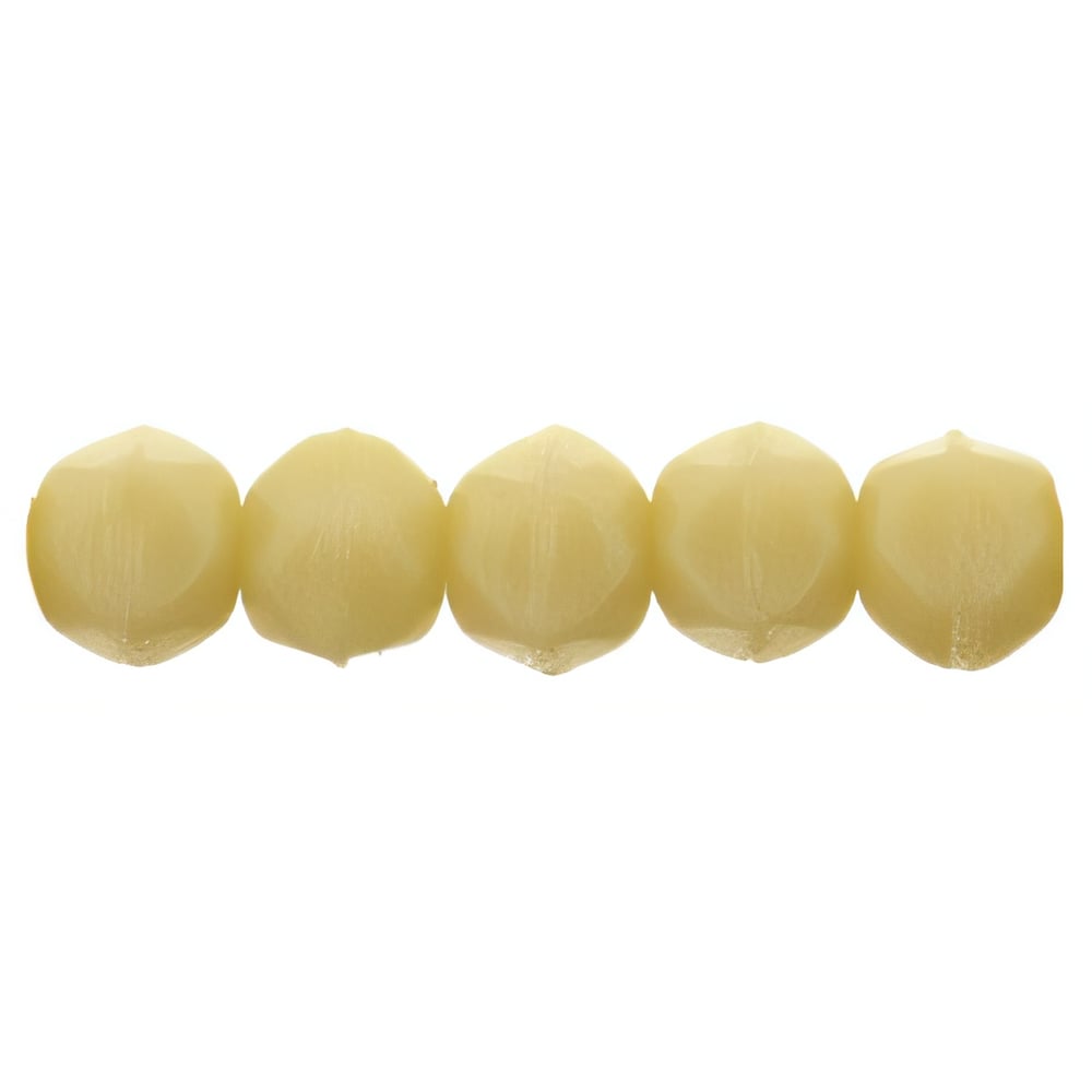 Czech English Cut Round 3mm Antique Beige (50pcs)