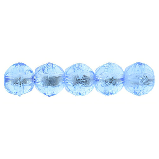Czech English Cut Round 3mm Sapphire (50pcs)