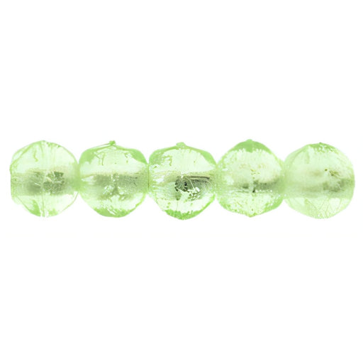 Czech English Cut Round 3mm Peridot (50pcs)