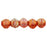 Czech English Cut Round 3mm Luster Iris - Ruby (50pcs)