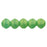 Czech English Cut Round 3mm Sueded Gold Atlantis Green (50pcs)