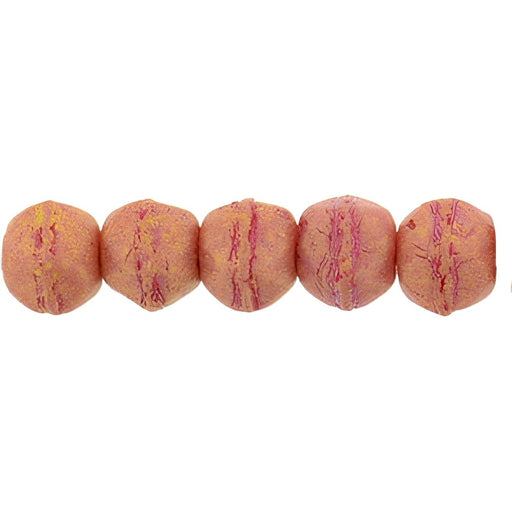 Czech English Cut Round 3mm Pacifica - Watermelon (50pcs)