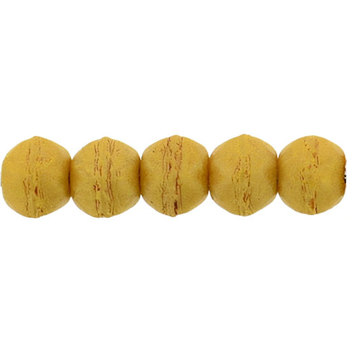 Czech English Cut Round 3mm Pacifica - Ginger (50pcs)
