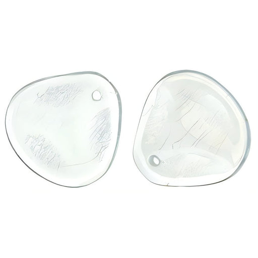 Czech Rose Petals 14 x 13mm Crystal (25pcs)