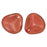 Czech Rose Petals 14 x 13mm Halo - Cardinal (25pcs)