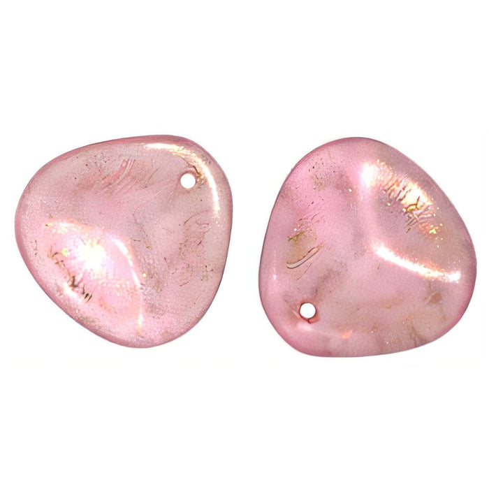 Czech Rose Petals 14 x 13mm Halo - Cherub (25pcs)