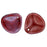 Czech Rose Petals 14 x 13mm Siam Ruby - Vega (25pcs)