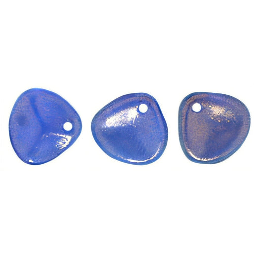 Czech Rose Petals 8 x 7mm Halo - Ultramarine (50pcs)