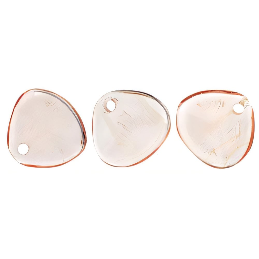 Czech Rose Petals 8 x 7mm Rosaline (50pcs)