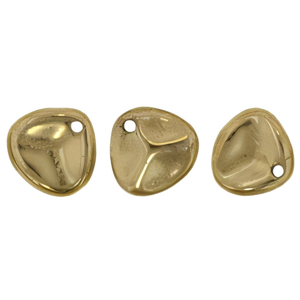 Czech Rose Petals 8 x 7mm Bronze (50pcs)