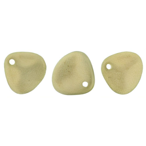 Czech Rose Petals 8 x 7mm Halo Ethereal - Celadon (50pcs)