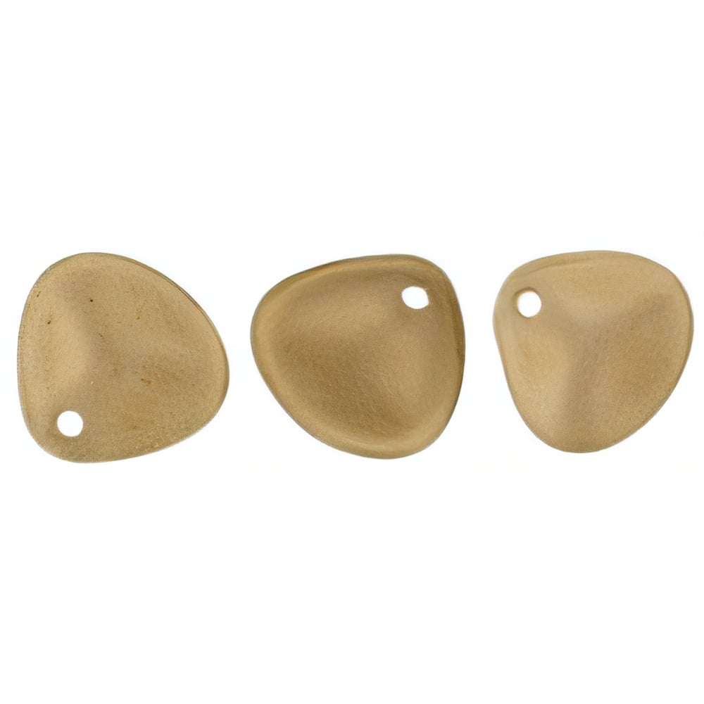 Czech Rose Petals 8 x 7mm Halo Ethereal - Myrrh (50pcs)