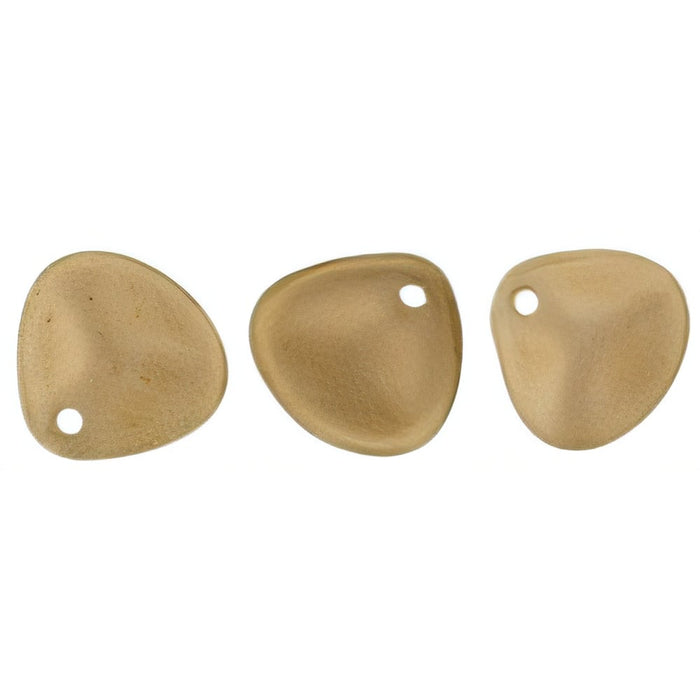 Czech Rose Petals 8 x 7mm Halo Ethereal - Myrrh (50pcs)