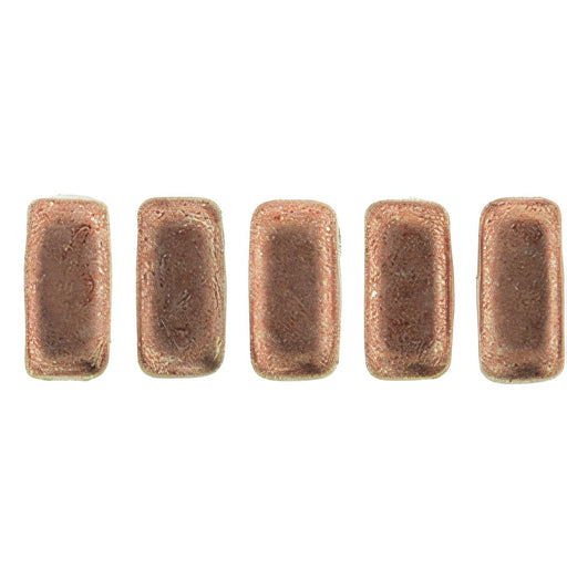 Czech CzechMates Bricks 6 x 3mm ColorTrends: Saturated Metallic Butterum (50pcs)