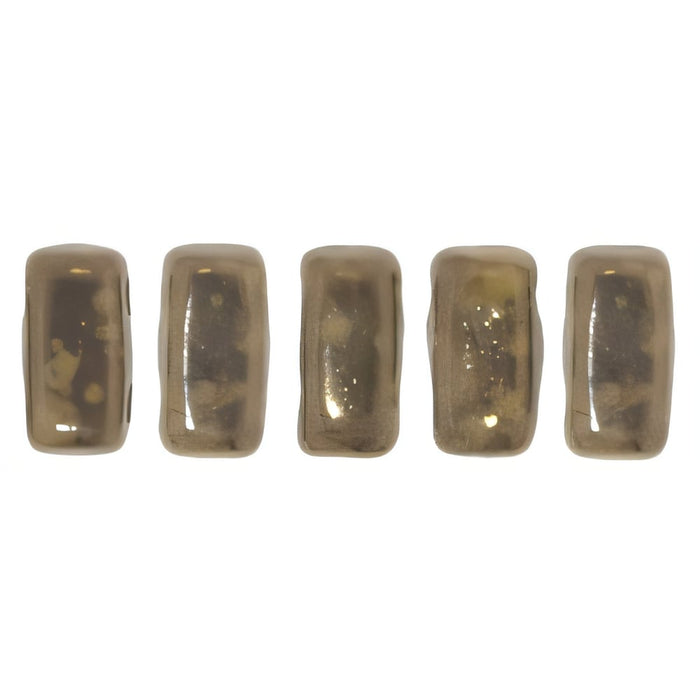 Czech CzechMates Bricks 6 x 3mm French Beige - Moon Dust (50pcs)