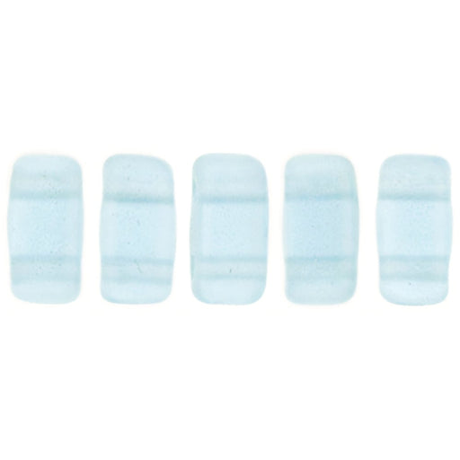 Czech CzechMates Bricks 6 x 3mm Sueded Gold Alexandrite (50pcs)