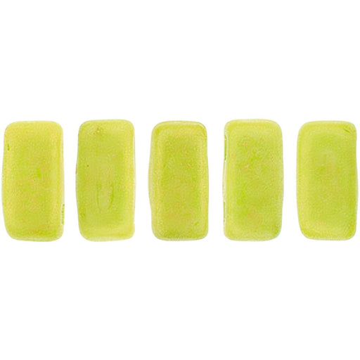 Czech CzechMates Bricks 6 x 3mm Pacifica - Honeydew (50pcs)